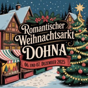 Romantischer Weihnachtsmarkt Dohna 2025