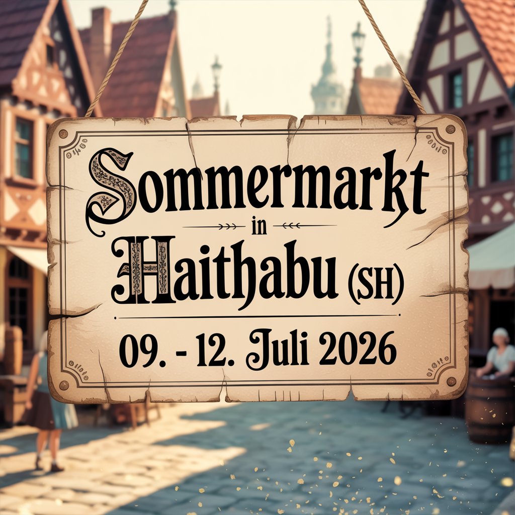 Sommermarkt in Haithabu 2025