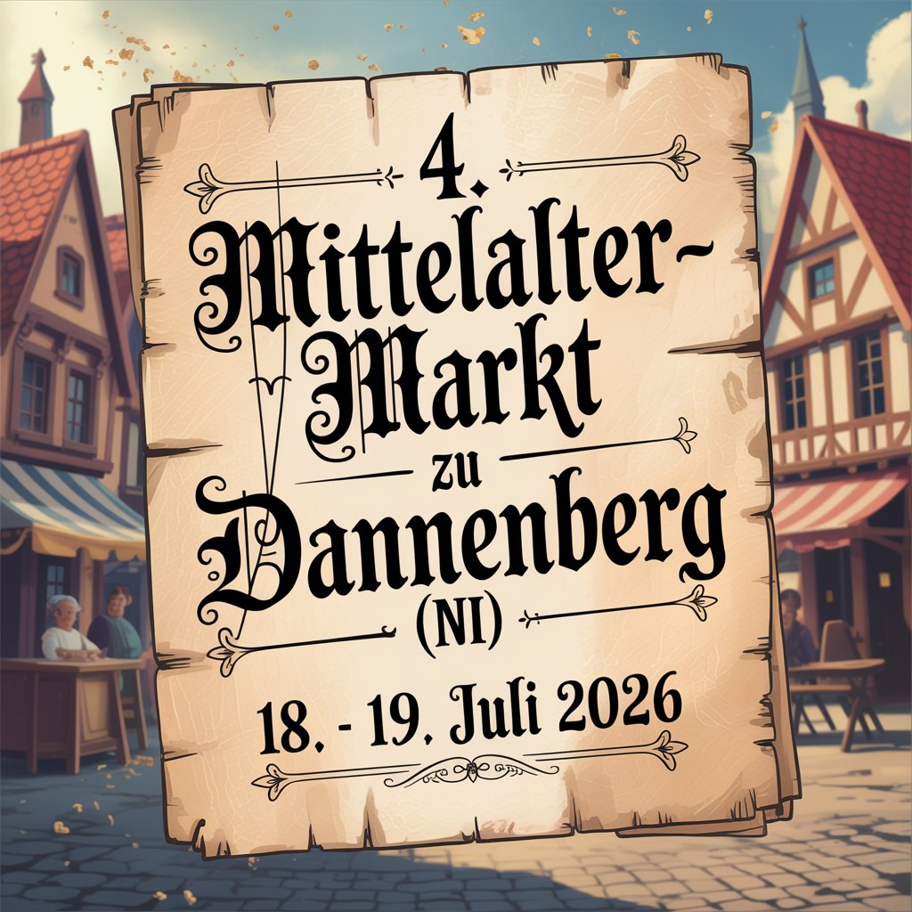 4. Mittelaltermarkt zu Dannenberg 2026