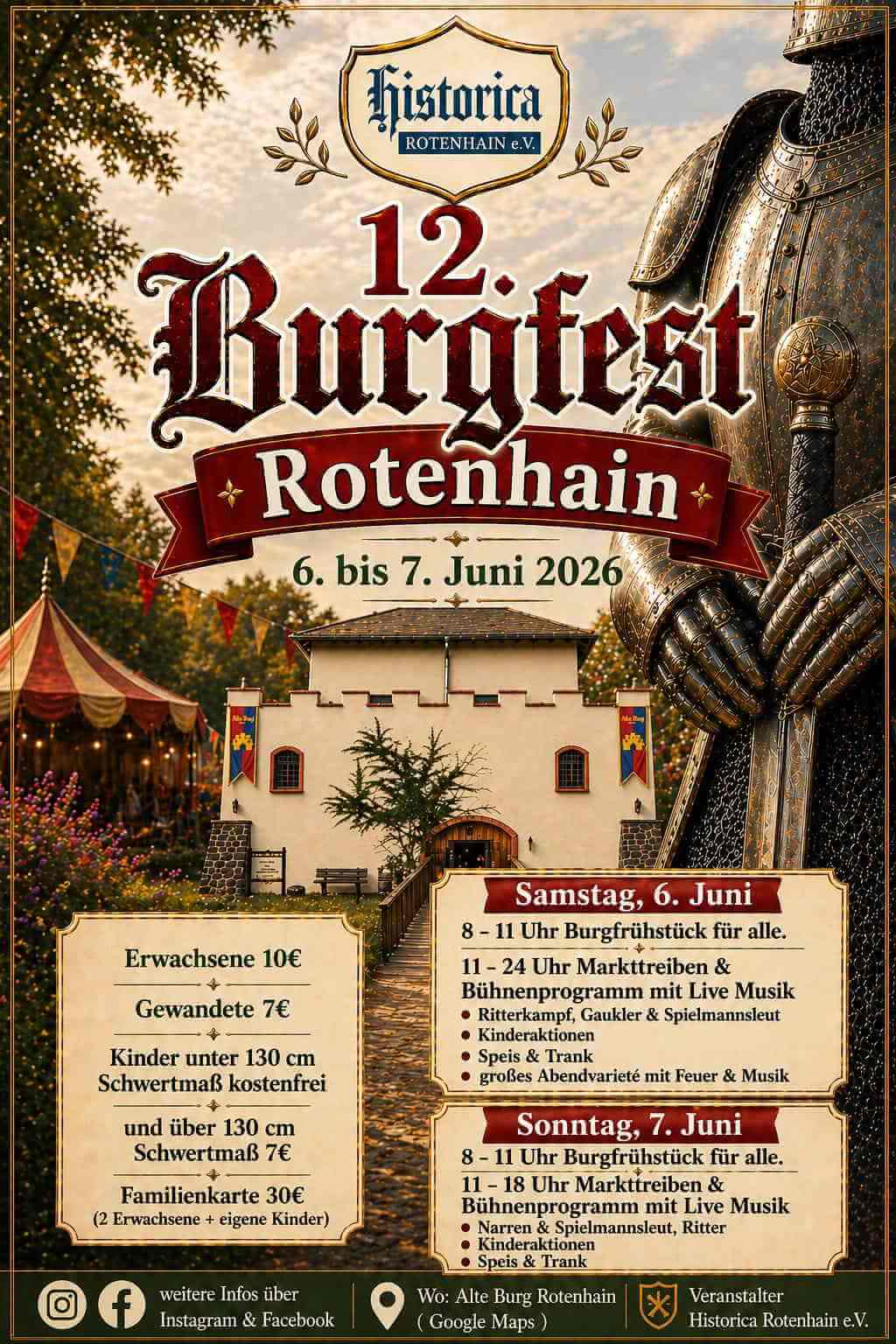 12. Burgfest Rotenhain 2026