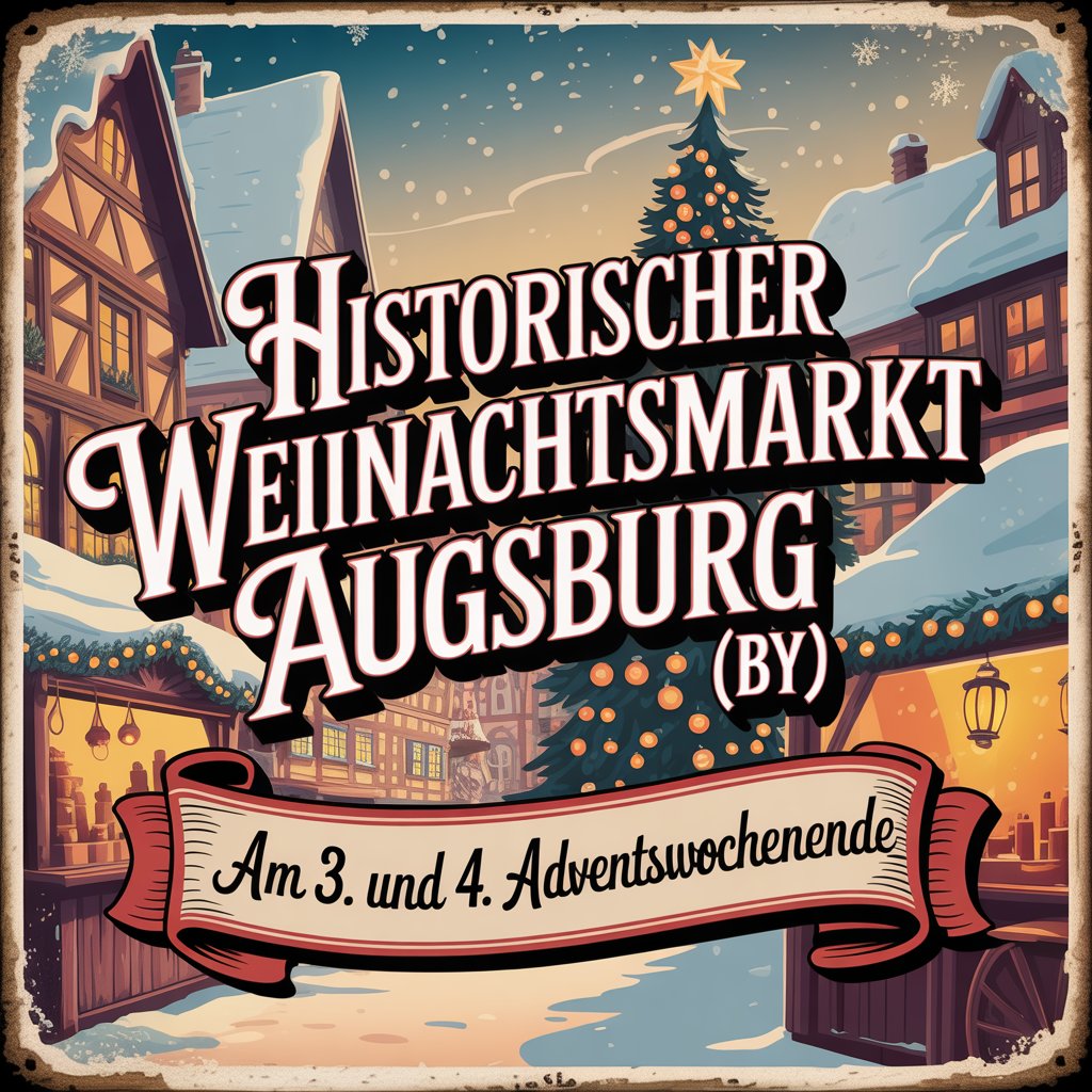 Historischer Weihnachtsmarkt Augsburg 2025