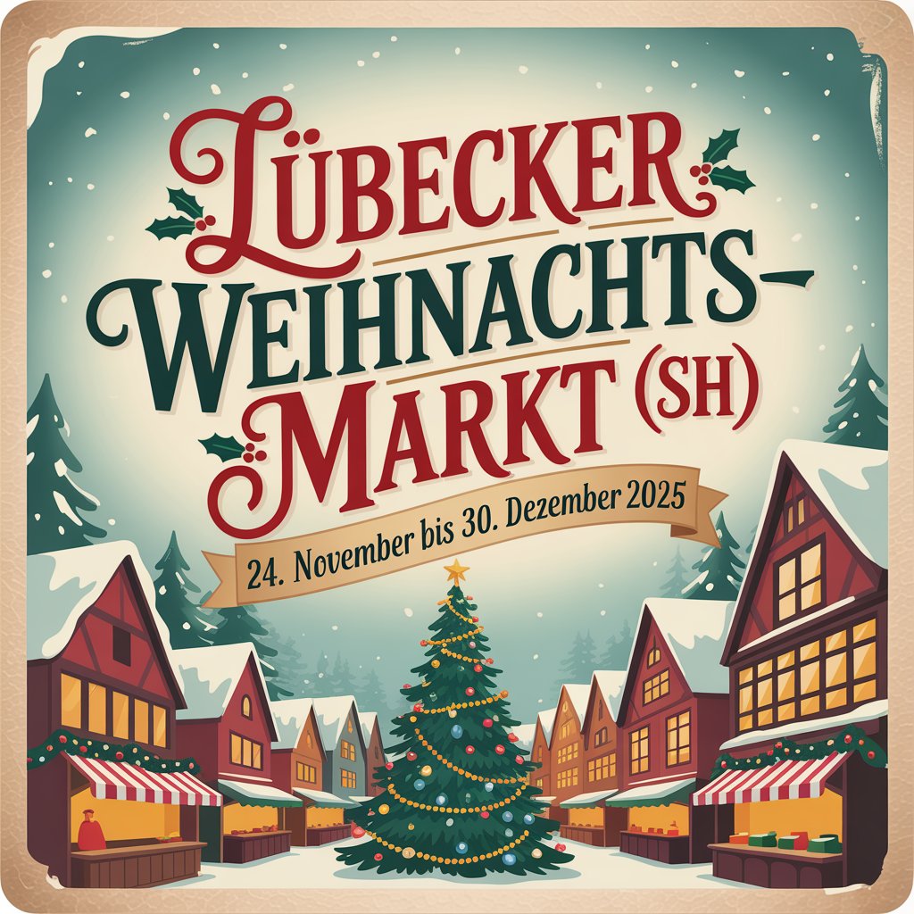 Lübecker Weihnachtsmarkt 2025