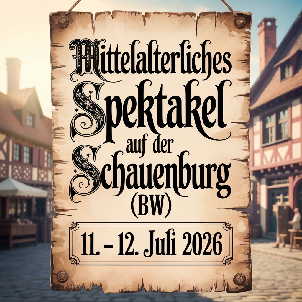 Mittelalterliches Spektakel auf der Schauenburg 2026