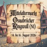 Mittelaltermarkt am OsnabrĂĽcker Ringwall 2026