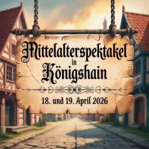 Mittelalterspektakel in Königshain 2026