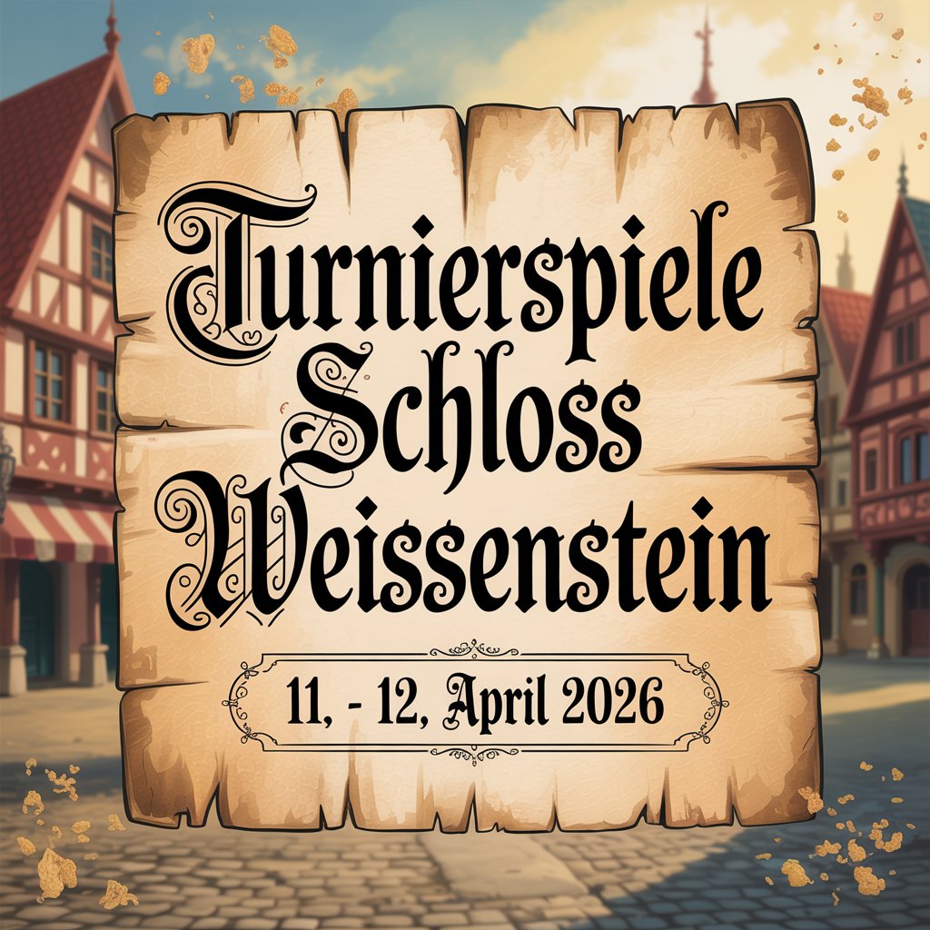 Turnierspiele Schloss Weissenstein 2026