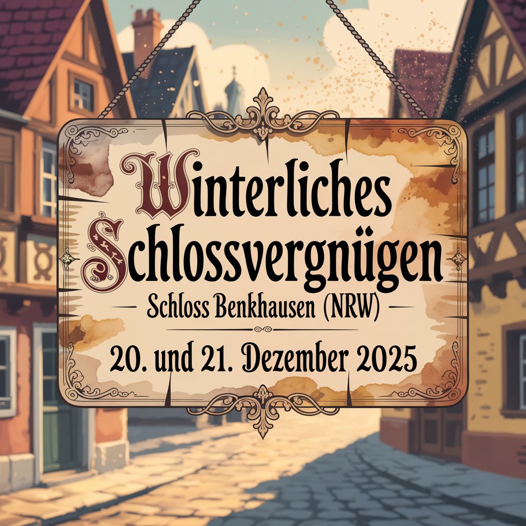 Winterliches Schlossvergnügen - Schloss Benkhausen 2025