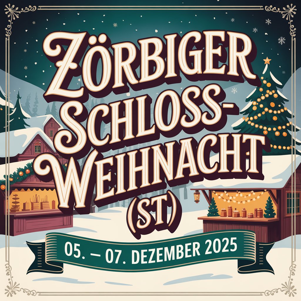 Zörbiger Schlossweihnacht 2025