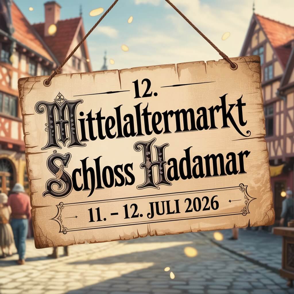 12. Mittelaltermarkt Schloss Hadamar 2026