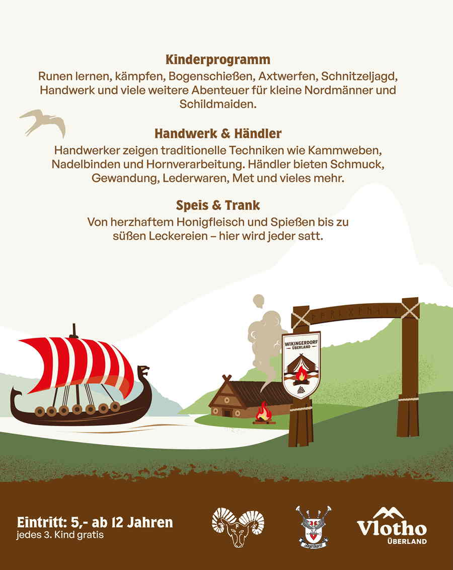 Wikingerdorf Überland 2026