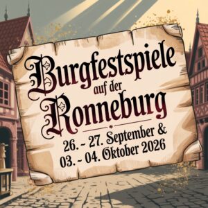 Burgfestspiele auf der Ronneburg 2026