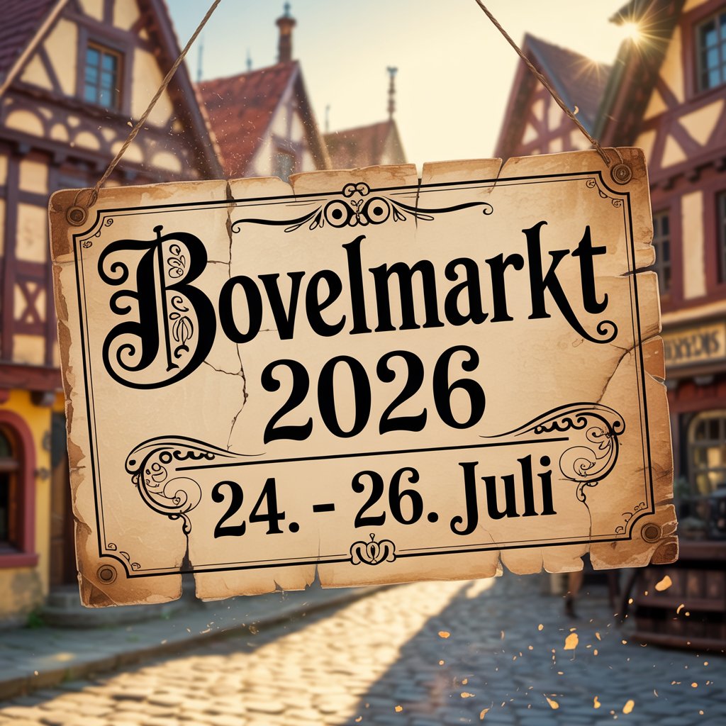Mittelalterlicher Bovelmarkt in Bassum 2026