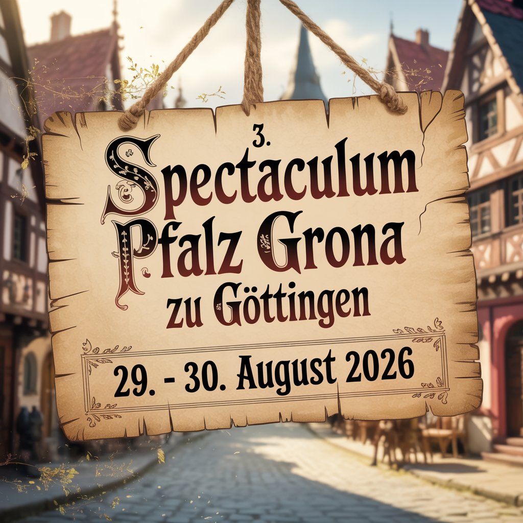 3. Spectaculum Pfalz Grona zu Göttingen 2026
