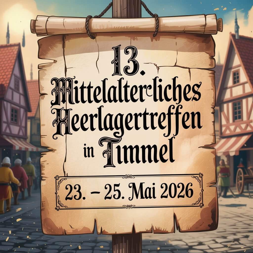 13. Mittelalterliches Heerlagertreffen in Timmel 2026