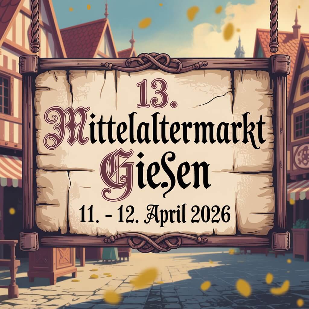 13. Mittelaltermarkt Gießen 2026