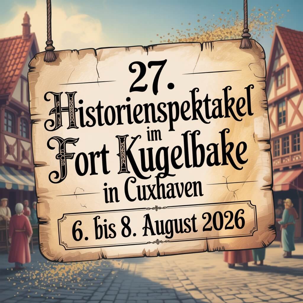 27. Historienspektakel im Fort Kugelbake in Cuxhaven 2026