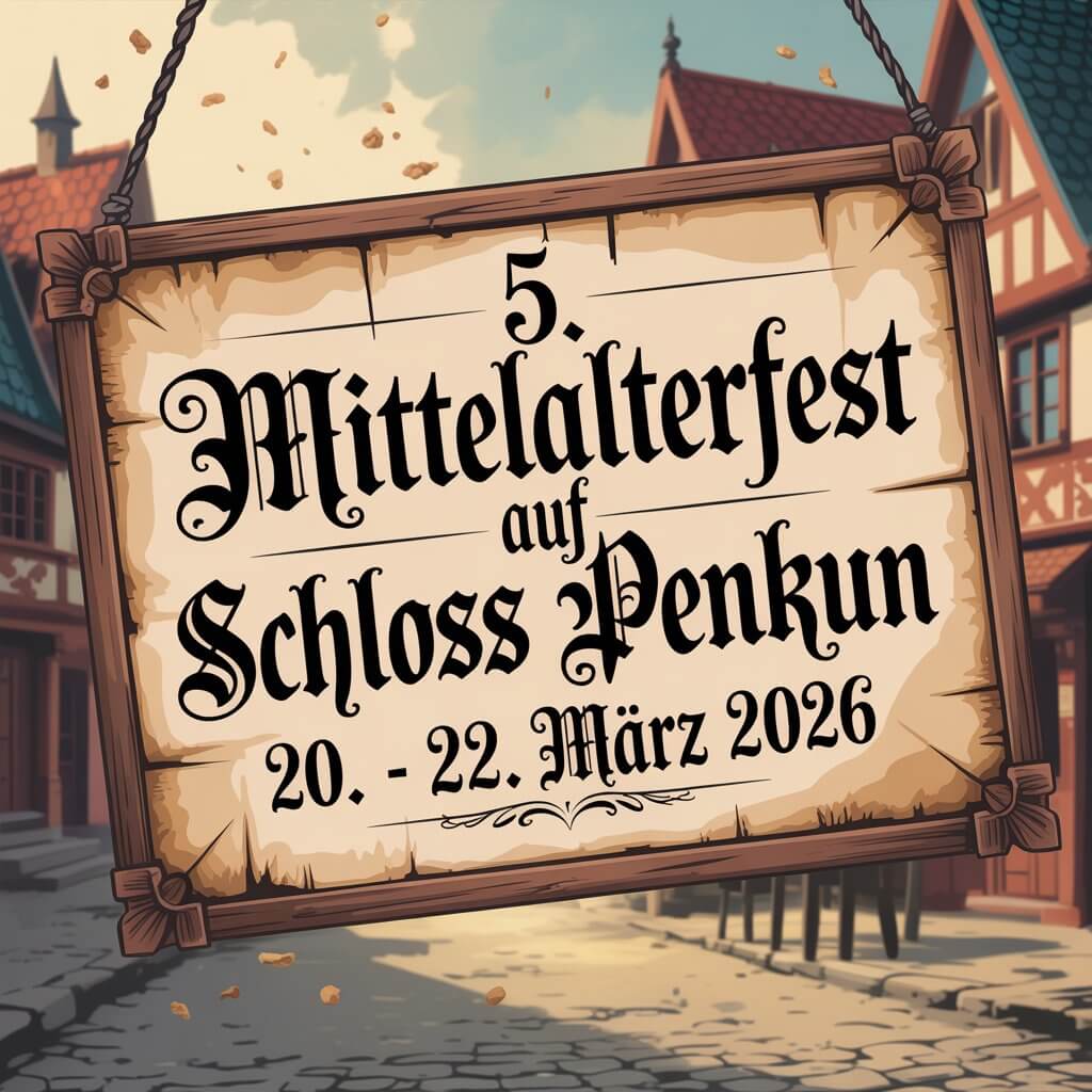 5. Mittelalterfest auf Schloss Penkun 2026