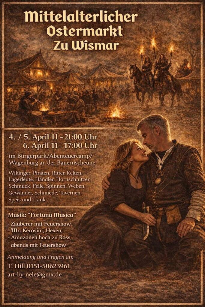 4. Mittelalterlicher Ostermarkt Wismar 2026