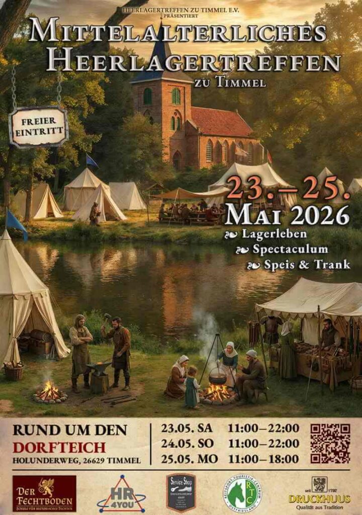 13. Mittelalterliches Heerlagertreffen in Timmel 2026