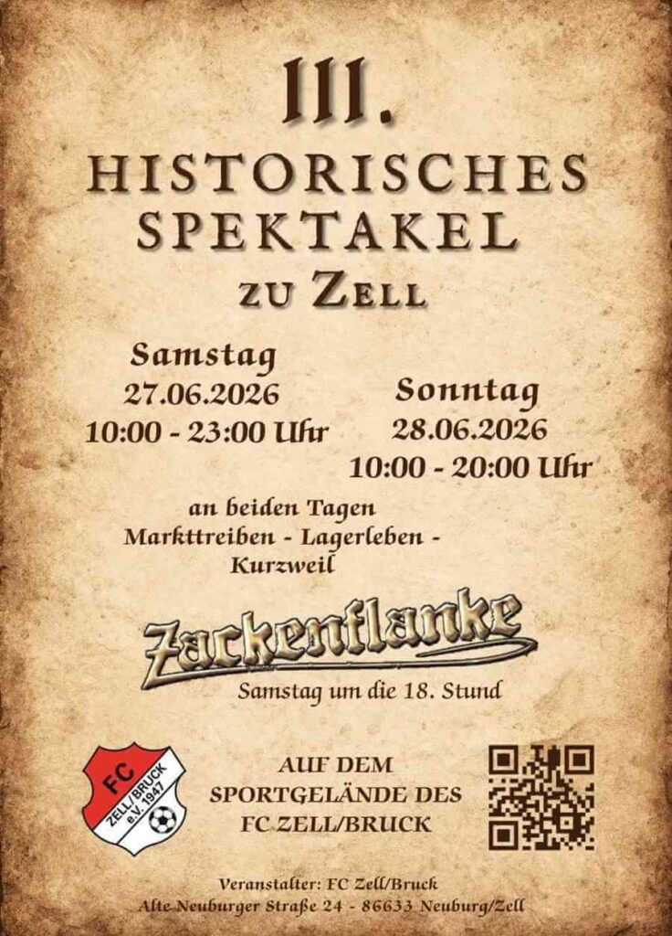 III Historisches Spektakel zu Zell 2026