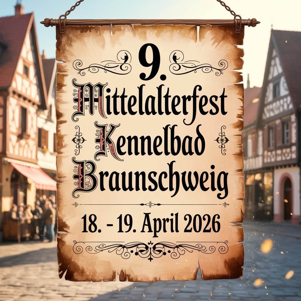 9. Mittelalterfest Kennelbad Braunschweig 2026