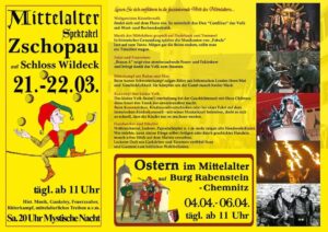 23. Mittelalterliches Burgspektakel in Zschopau 2026