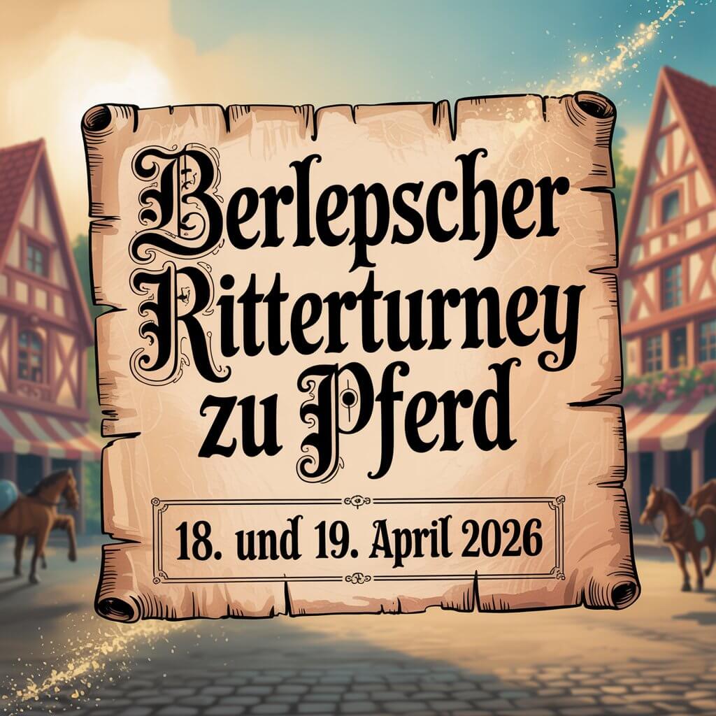 Berlepscher Ritterturney zu Pferd 2026