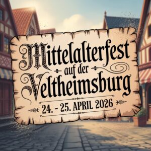Mittelalterfest auf der Veltheimsburg 2026