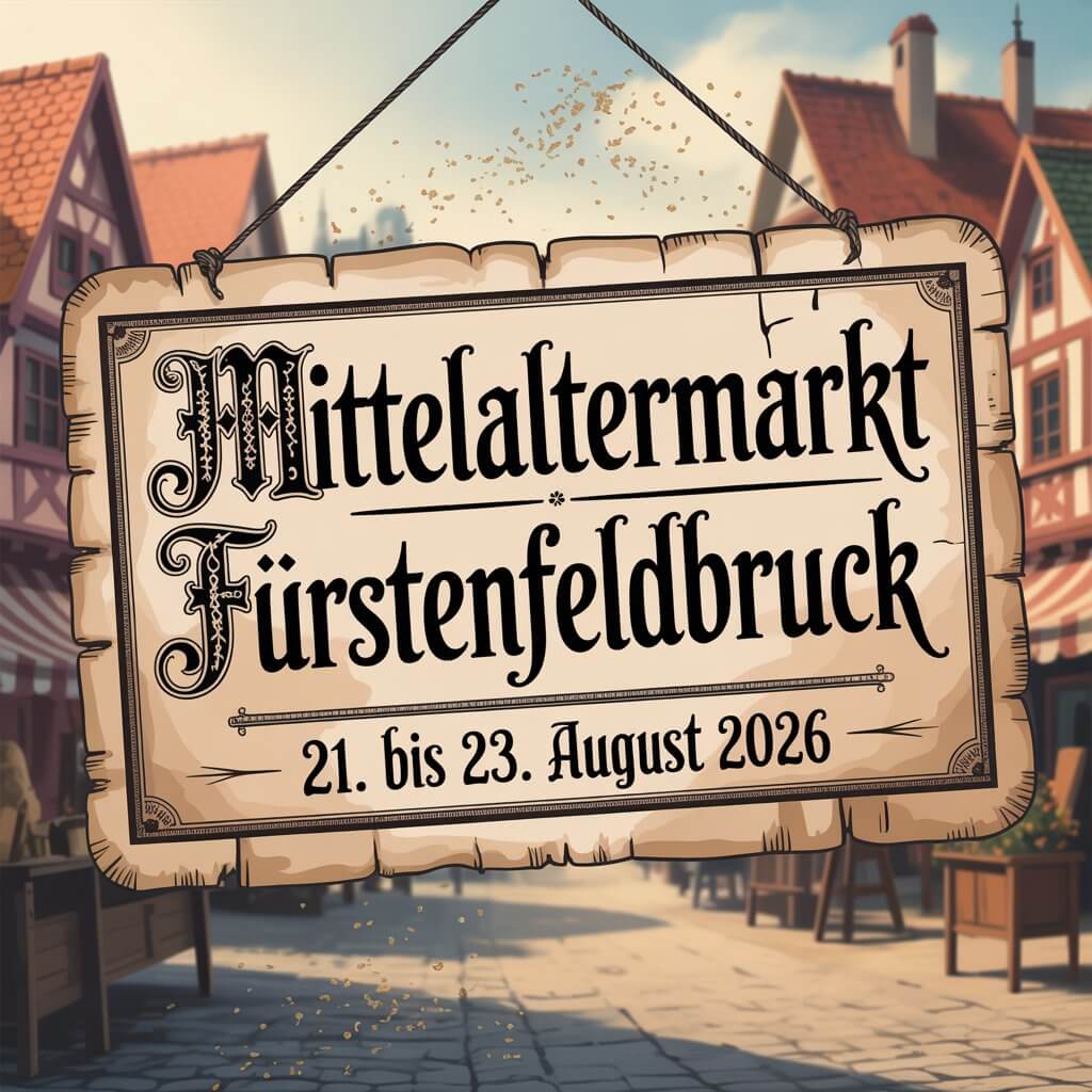 Mittelaltermarkt Fürstenfeldbruck 2026
