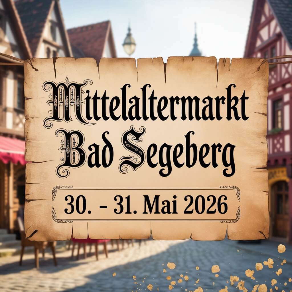 Mittelaltermarkt zu Bad Segeberg 2026