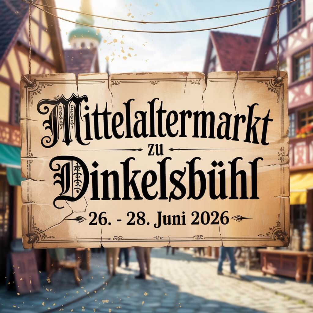 Mittelaltermarkt zu Dinkelsbühl 2026