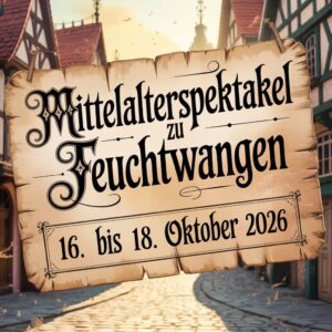 Mittelalterspektakel zu Feuchtwangen 2026