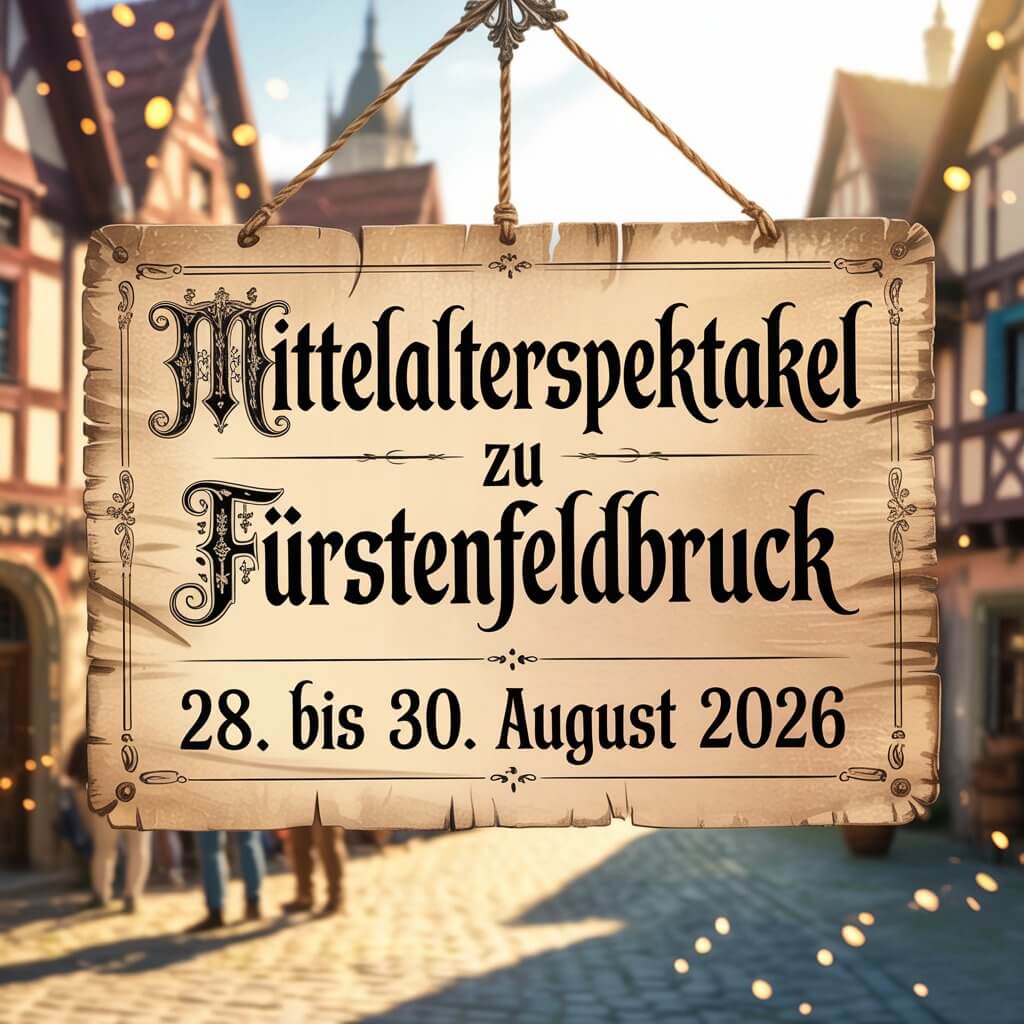 Mittelalterspektakel zu Fürstenfeldbruck 2026