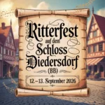 Ritterfest auf dem Schloss Diedersdorf 2026