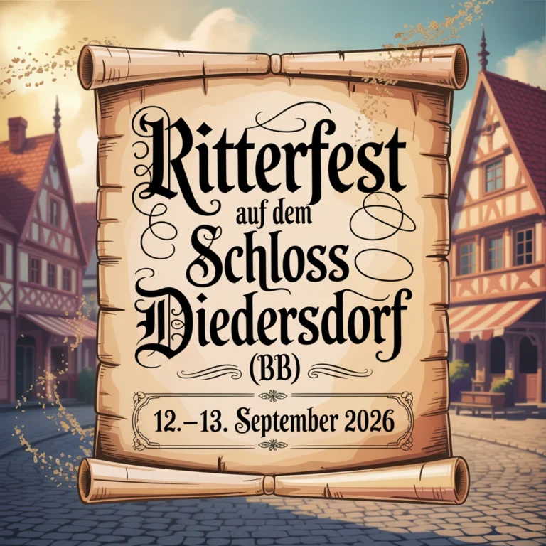 Ritterfest auf dem Schloss Diedersdorf 2026