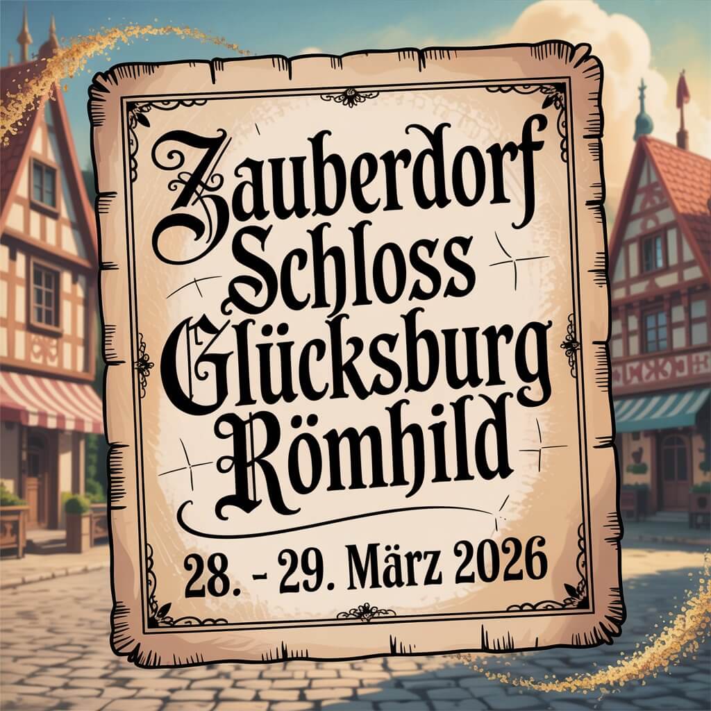 Zauberdorf Schloss Glücksburg Römhild 2026