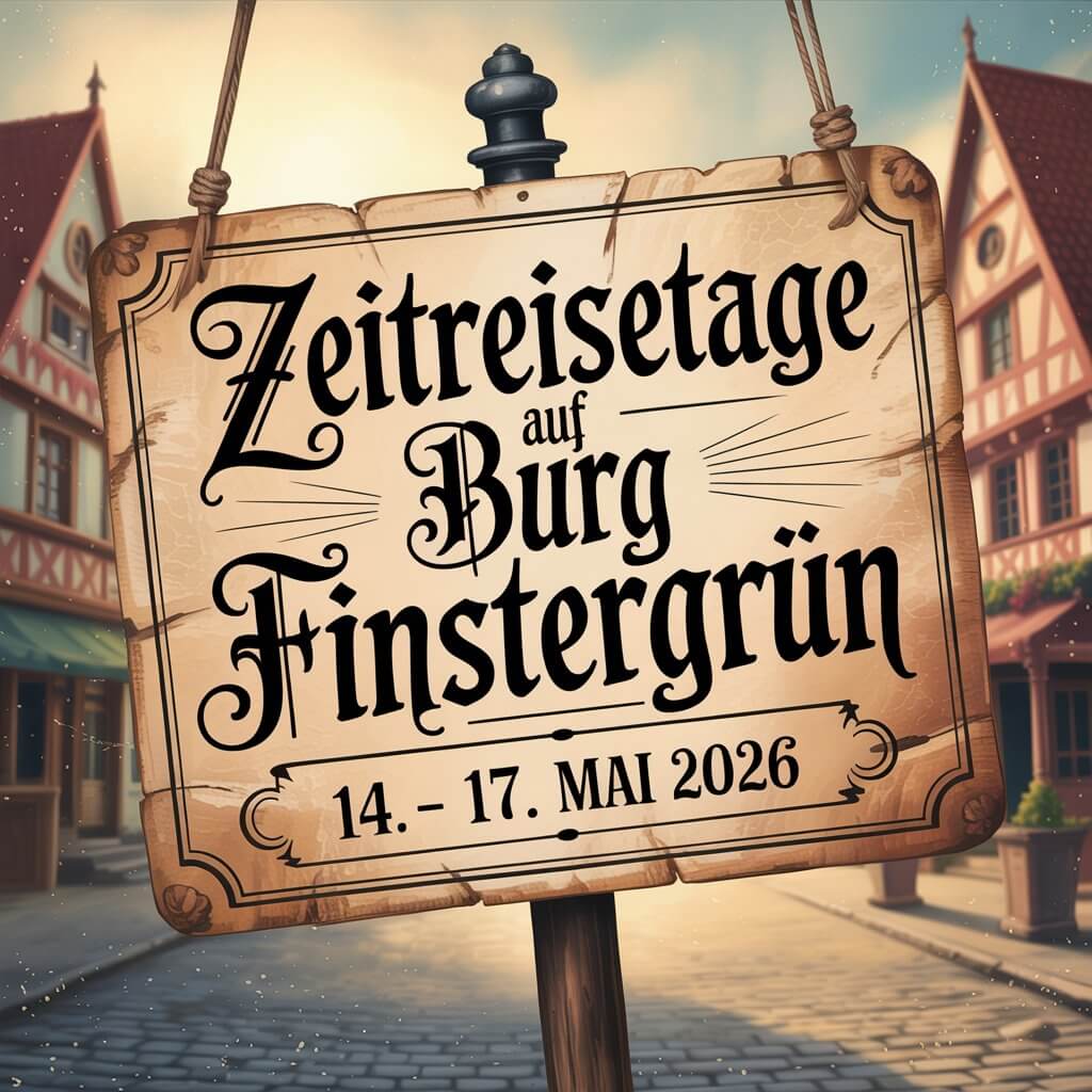 Zeitreisetage auf Burg Finstergrün 2026