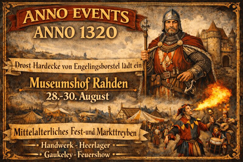 ANNO 1320 Museumshof Rahden 2026