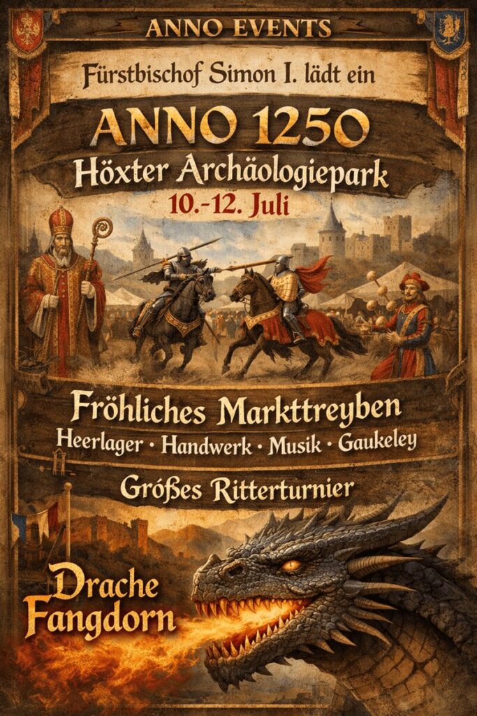 ANNO 1250 – Höxter Archäologiepark 2026