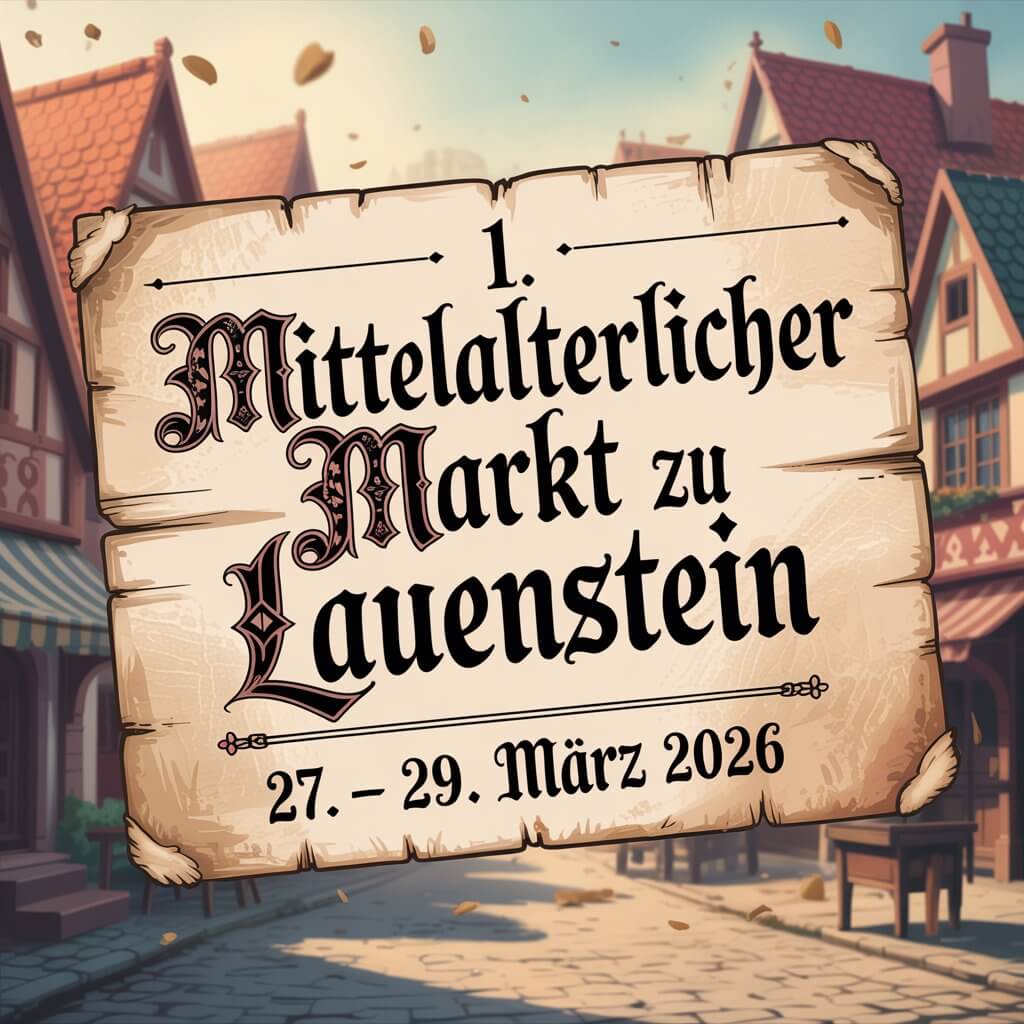 1. Mittelalterlicher Markt zu Lauenstein