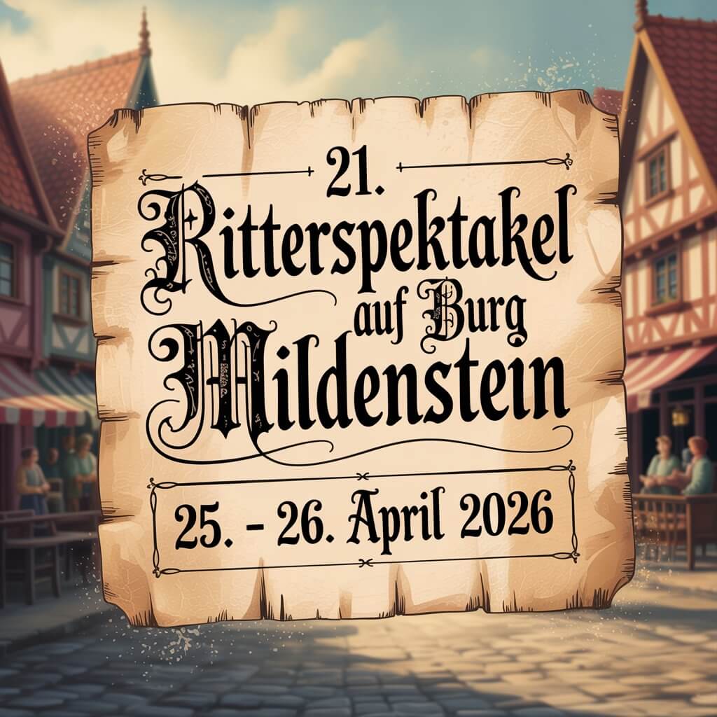 21. Ritterspektakel auf Burg Mildenstein 2026