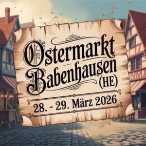 35. Babenhäuser Ostermarkt 2026