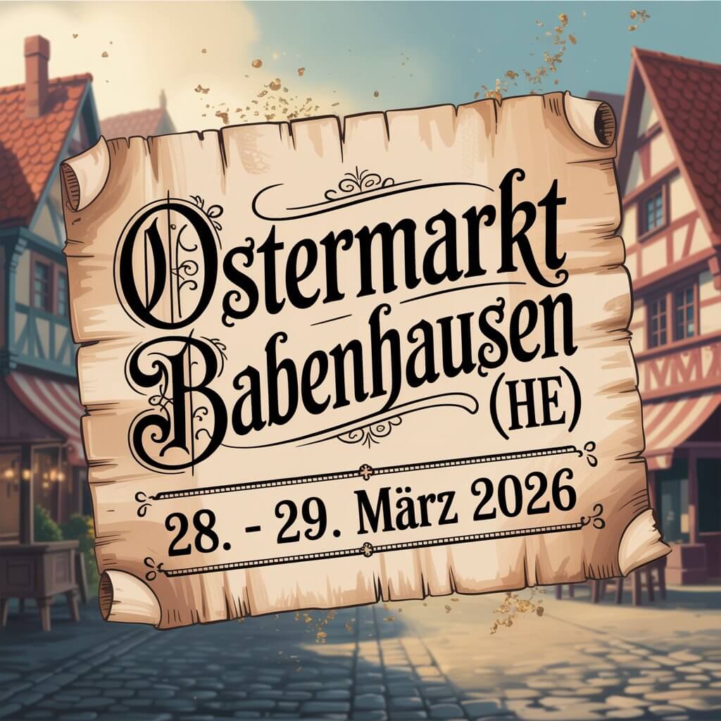 35. Babenhäuser Ostermarkt 2026