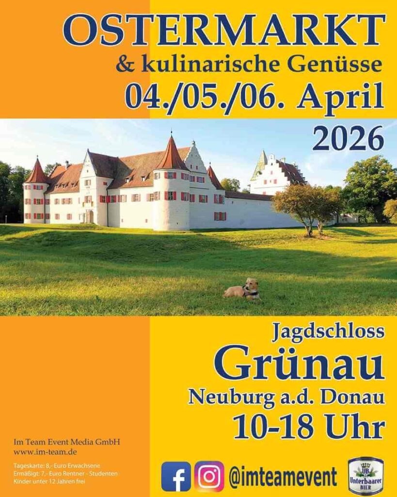 Kunst, Kultur & Ostertage Schloss GrĂ¼nau 2026