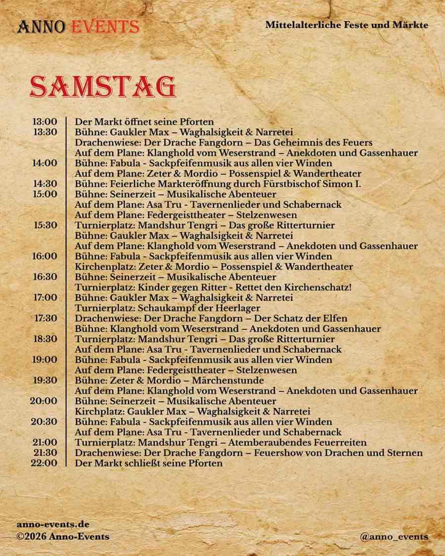 ANNO 1250 – Höxter Archäologiepark 2026