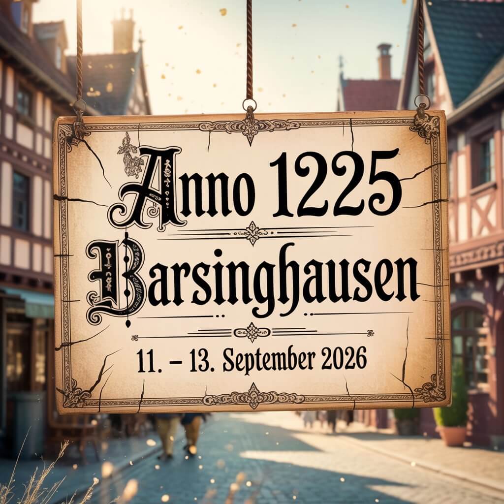 ANNO 1225 Barsinghausen 2026