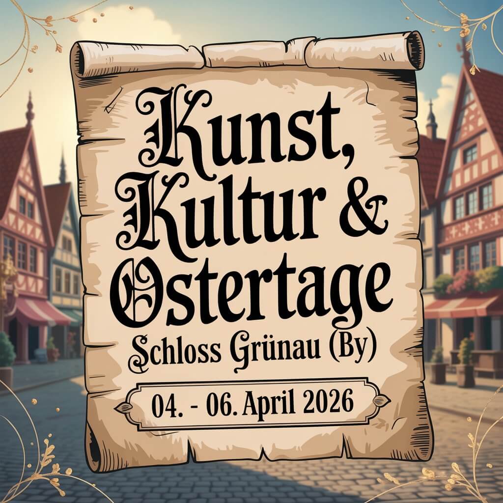 Kunst, Kultur & Ostertage Schloss GrĂ¼nau 2026