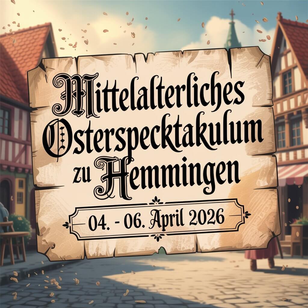 Mittelalterliches Osterspecktakulum zu Hemmingen 2026