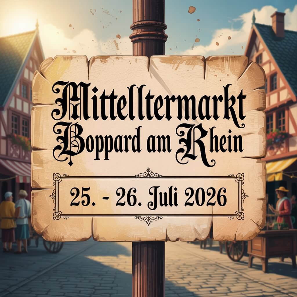 Mittelaltermarkt Boppard am Rhein 2026
