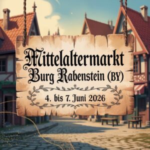 Mittelaltermarkt Burg Rabenstein | 4. bis 7. Juni 2026